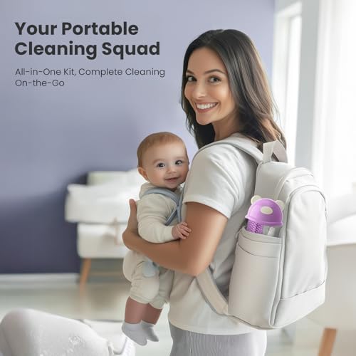 Electric Baby Bottle Brush Cleaning Set with Case