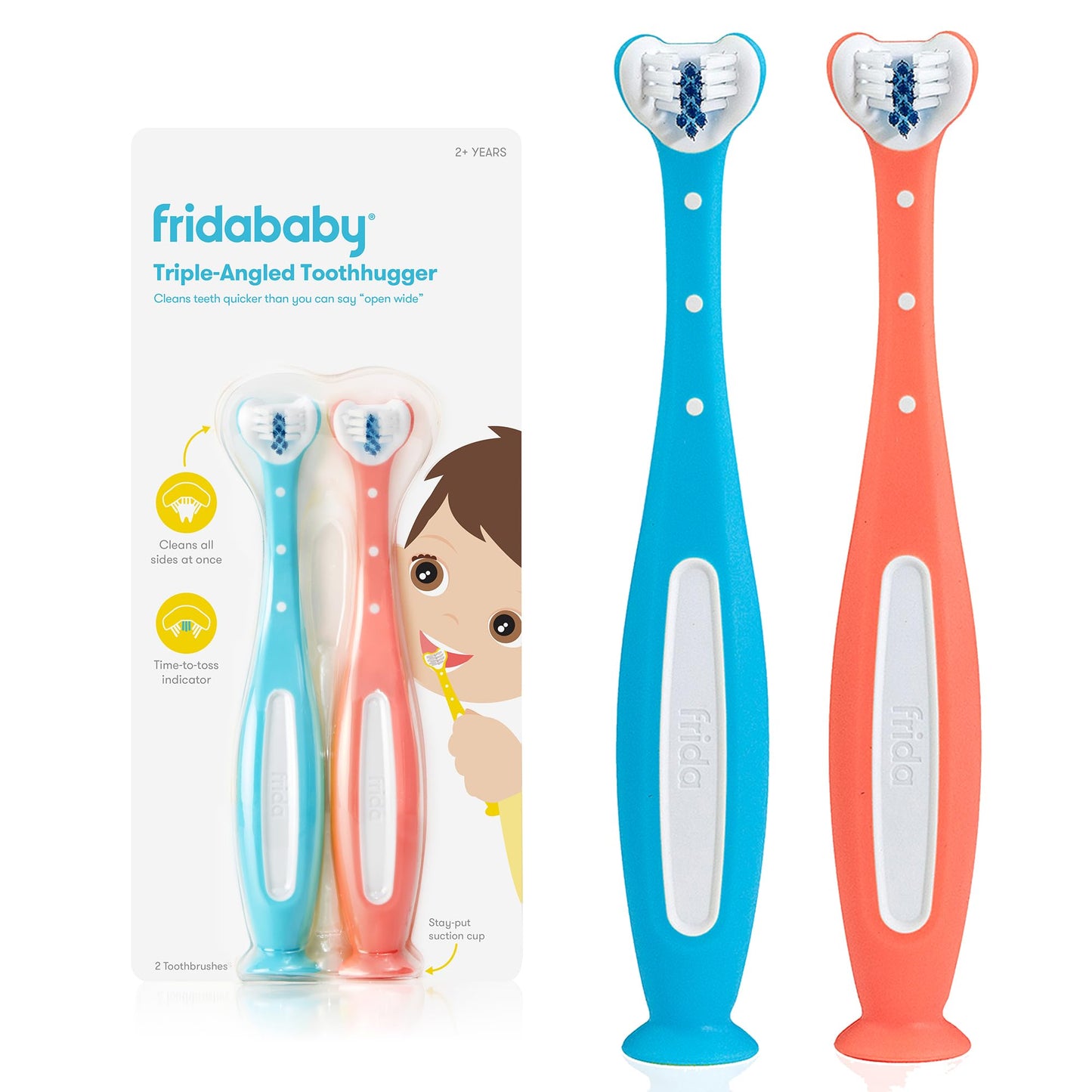 Toddler Triple-Angle Training Toothbrush Oral Care