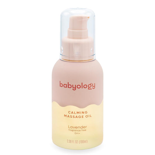 Calming Baby Oil with Lavender for Newborn Massage Care