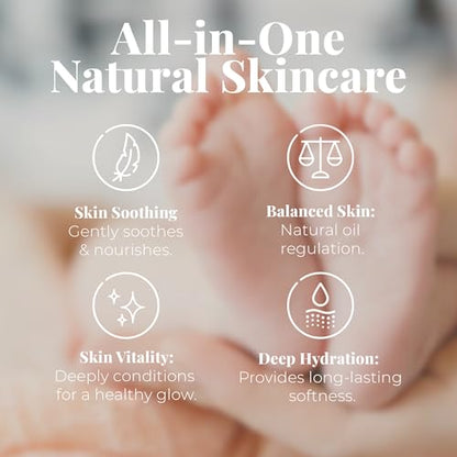 Gentle Baby Bum Balm for Sensitive Skin Daily Moisture Care