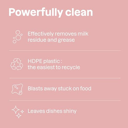 Baby Bottle & Dish Cleaner Fragrance-Free Vegan
