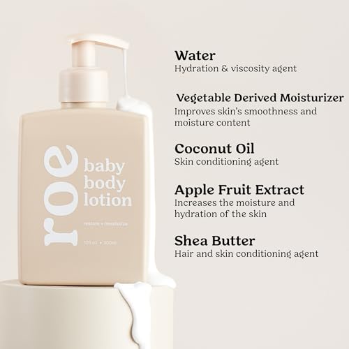 Fragrance Free Baby Lotion for Sensitive Skin Lightweight Care