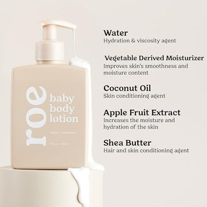 Fragrance Free Baby Lotion for Sensitive Skin Lightweight Care