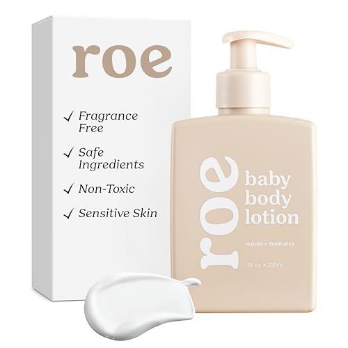 Fragrance Free Baby Lotion for Sensitive Skin Lightweight Care