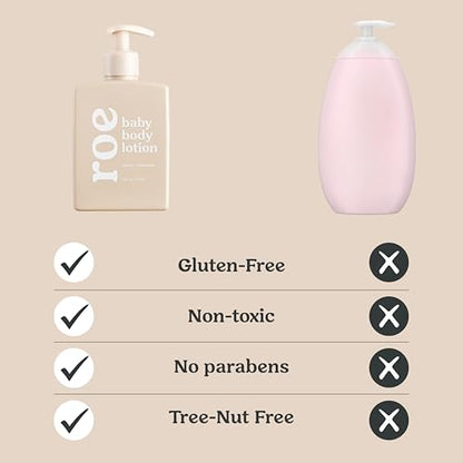 Fragrance Free Baby Lotion for Sensitive Skin Lightweight Care