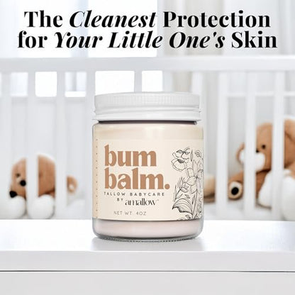 Gentle Baby Bum Balm for Sensitive Skin Daily Moisture Care