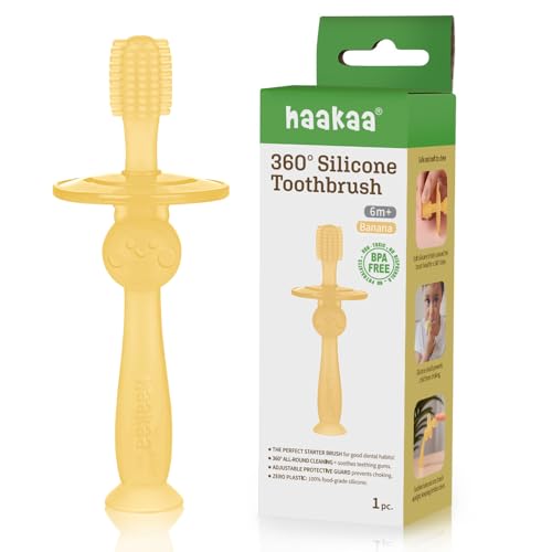 Baby 360° Silicone Toothbrush BPA-Free 1-Pack