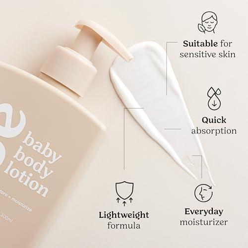 Fragrance Free Baby Lotion for Sensitive Skin Lightweight Care