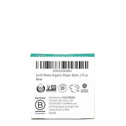 Organic Baby Diaper Balm for Sensitive Skin Gentle Care