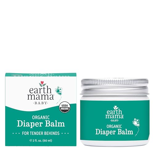 Organic Baby Diaper Balm for Sensitive Skin Gentle Care