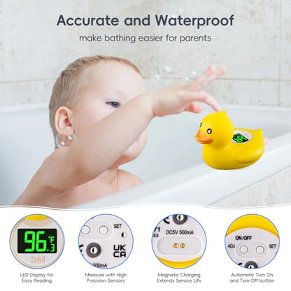 Infant Baby Bath Thermometer Floating Safety Toy