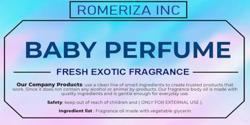 Baby Body Oil Light Fragrance Gentle Care