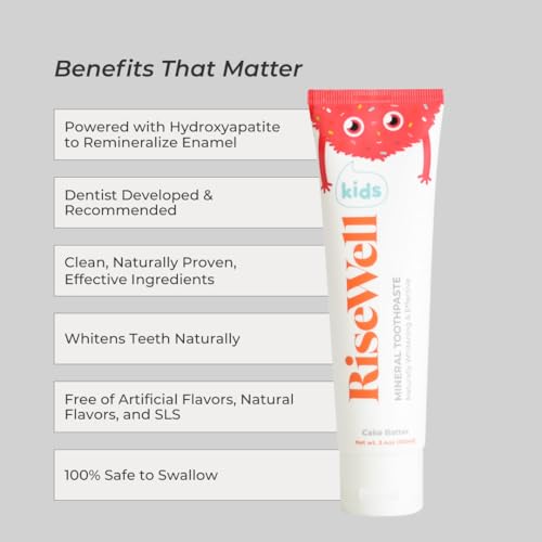 Kids Hydroxyapatite Toothpaste Cake Batter 3.4oz