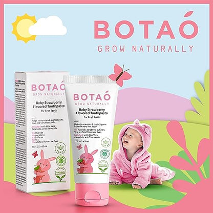 Baby Fluoride-Free Toothpaste Strawberry Flavor