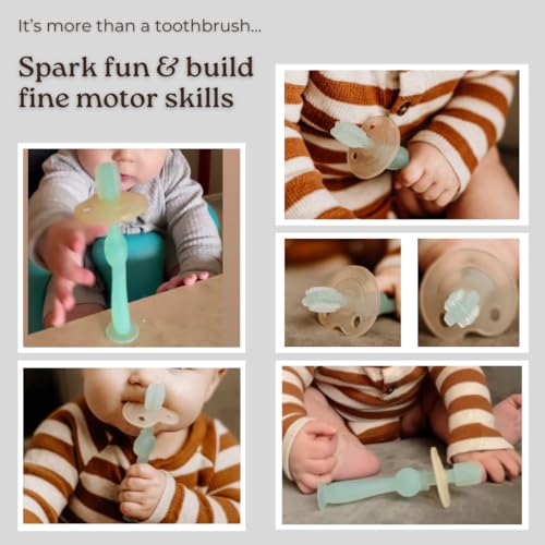 Baby 360° Silicone Toothbrush BPA-Free 1-Pack