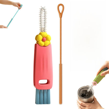 3-in-1 Bottle & Straw Cleaning Brush Set