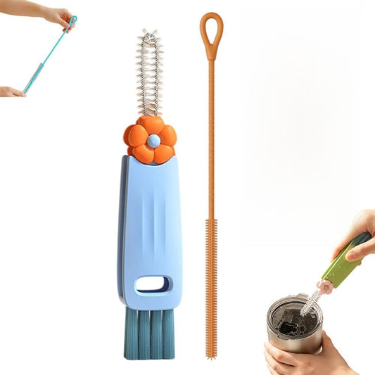 3-in-1 Bottle & Straw Cleaning Brush Set
