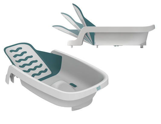 4-in-1 Baby Bathtub with Reclining Seat Adjustable Design