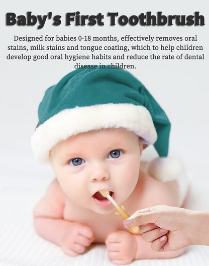 Baby Silicone Toothbrush Training Set with Cup
