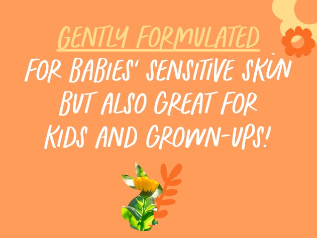 Sensitive Baby Lotion with Shea Jojoba Daily Hydration Care