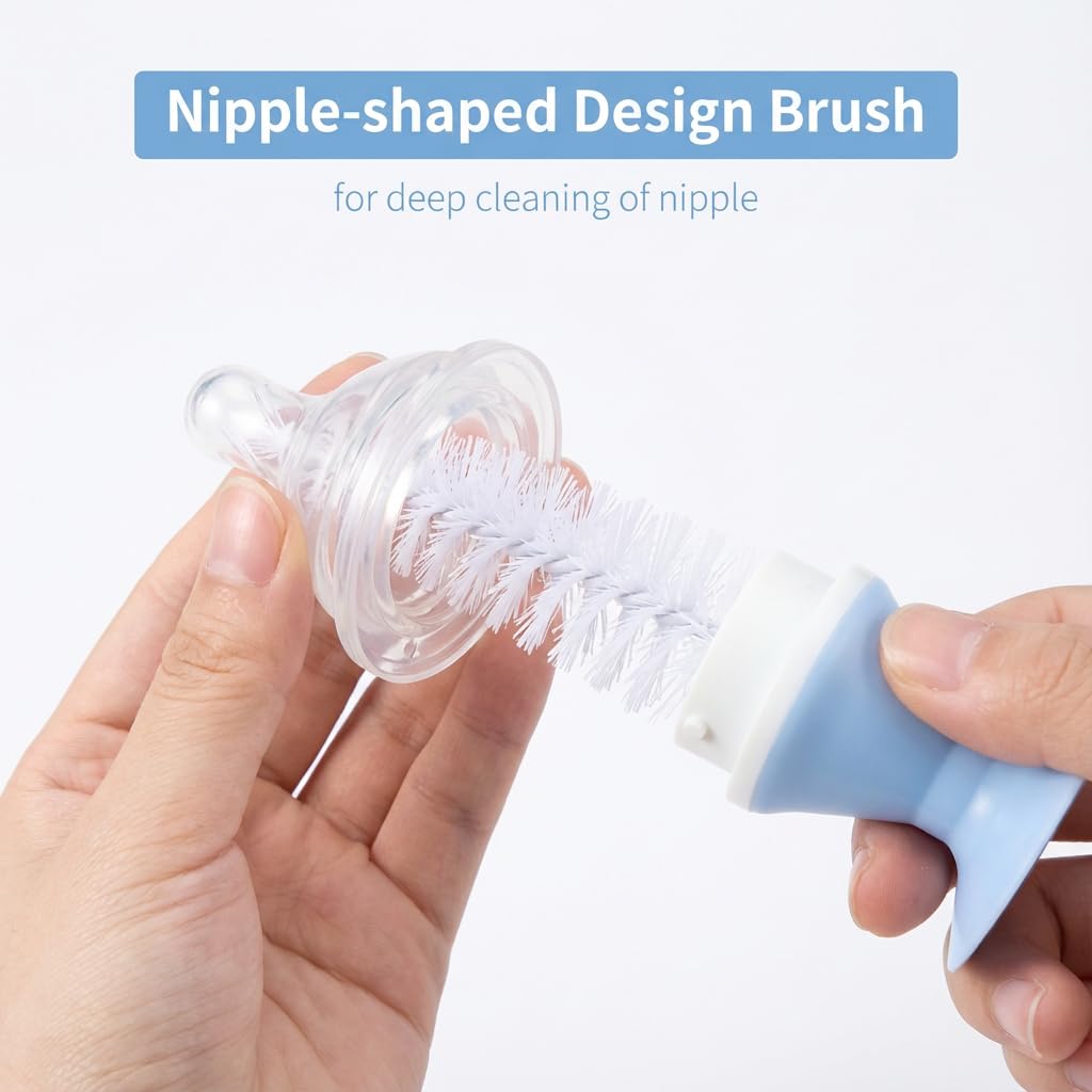 Baby Bottle Cleaning Brush Set BPA-Free