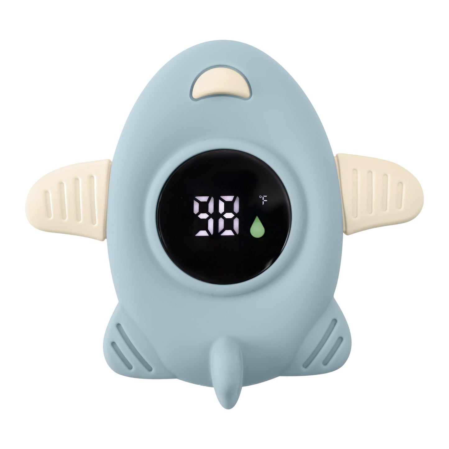 2-in-1 Baby Bath and Room Thermometer with Color Indicator