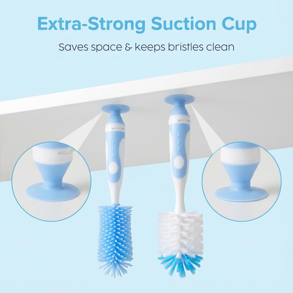 Baby Bottle Cleaning Brush Set BPA-Free