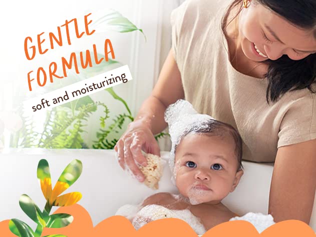 Sensitive Baby Shampoo and Wash with Shea Aloe Gentle Care