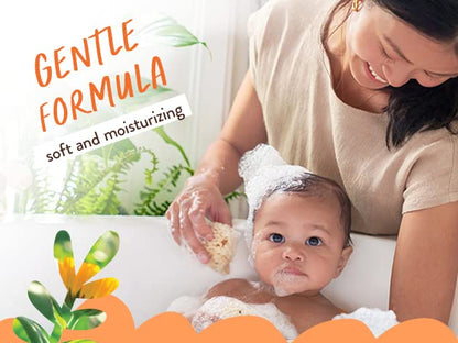 Sensitive Baby Shampoo and Wash with Shea Aloe Gentle Care