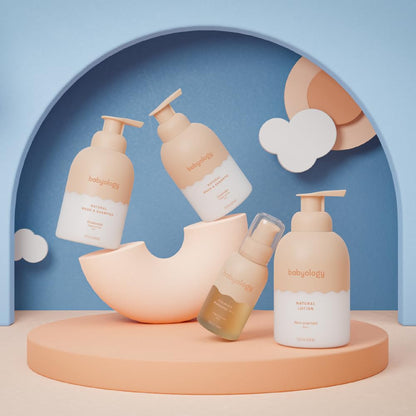 Calming Baby Oil with Lavender for Newborn Massage Care