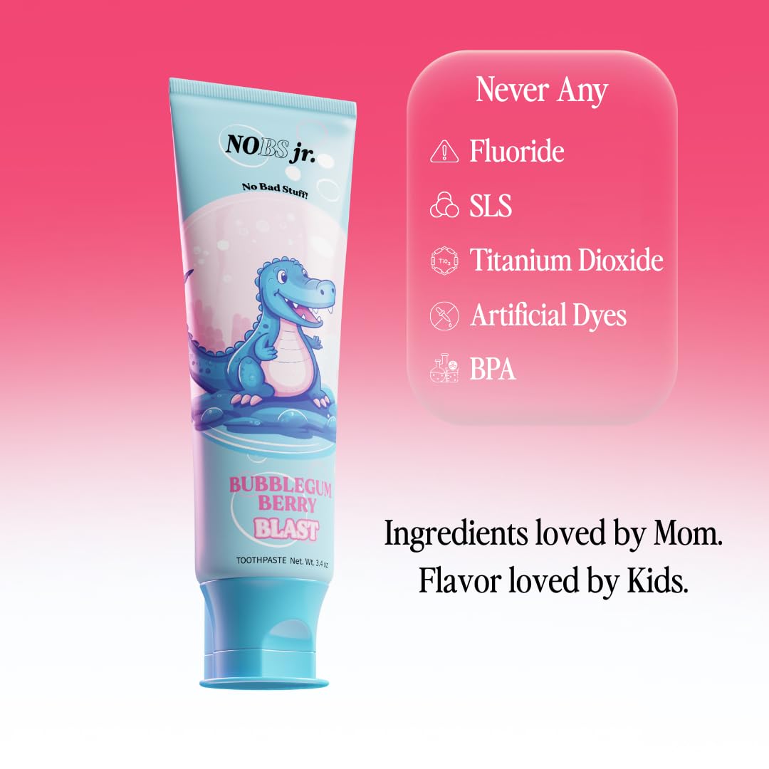 Kids Nano Hydroxyapatite Toothpaste Bubblegum Berry