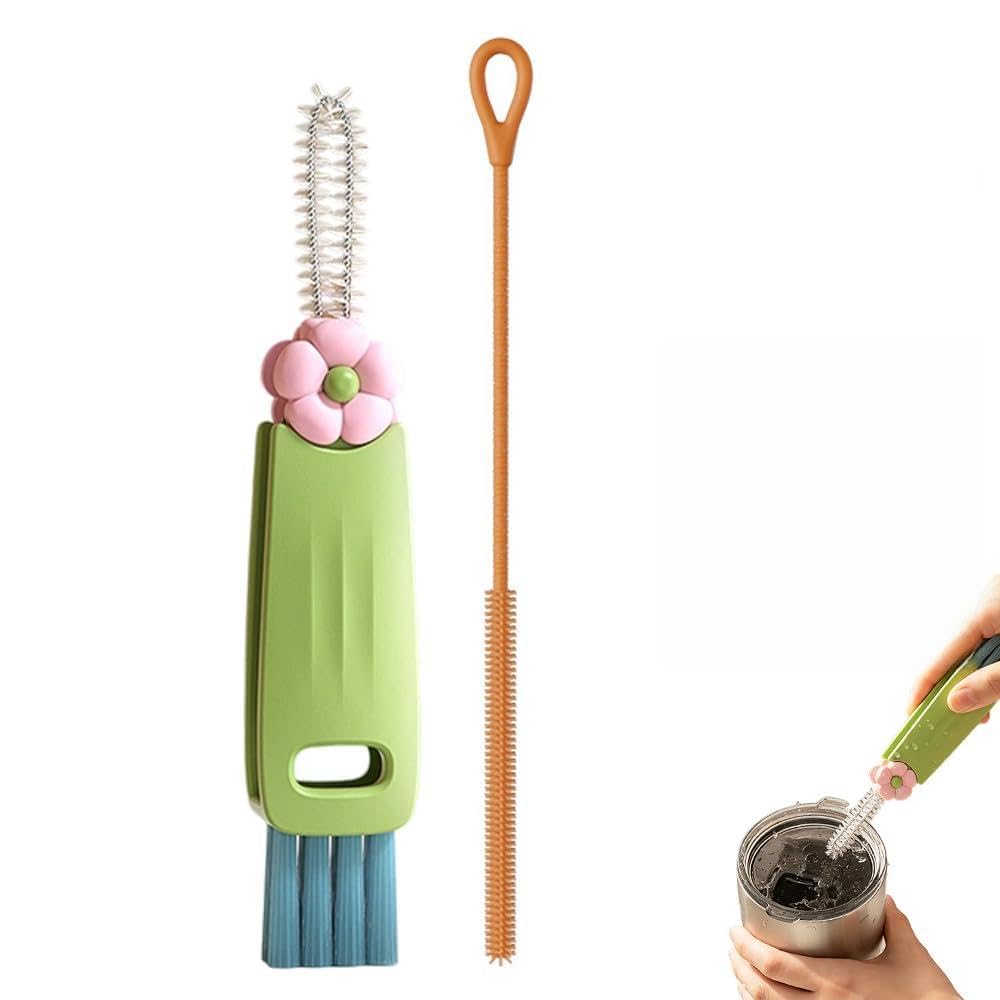 3-in-1 Bottle & Straw Cleaning Brush Set