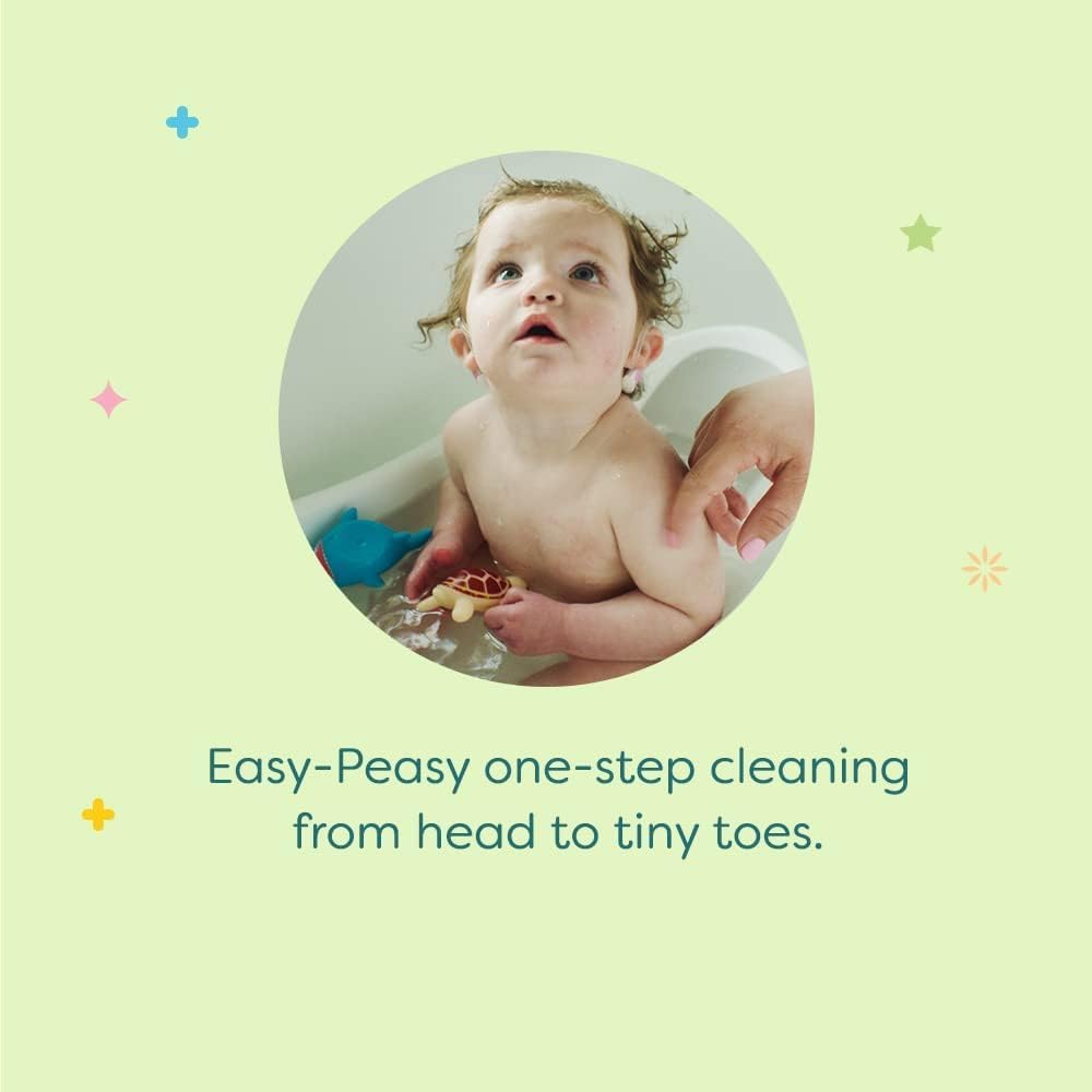 Foaming Baby Wash with Seed Oil Blend Gentle Clean Care