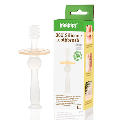 Baby 360° Silicone Toothbrush BPA-Free 1-Pack