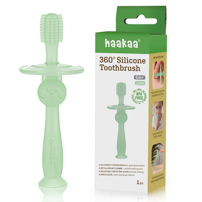 Baby 360° Silicone Toothbrush BPA-Free 1-Pack