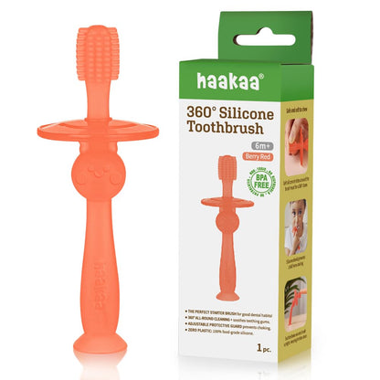 Baby 360° Silicone Toothbrush BPA-Free 1-Pack