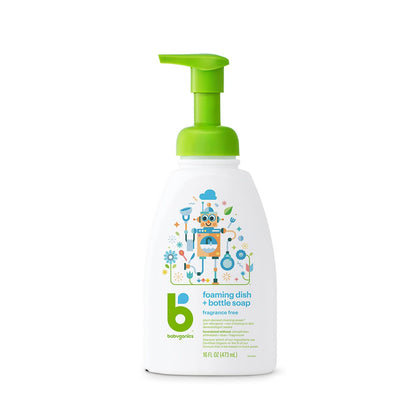 Baby Dish Soap Foaming Fragrance-Free 16oz 3-Pack