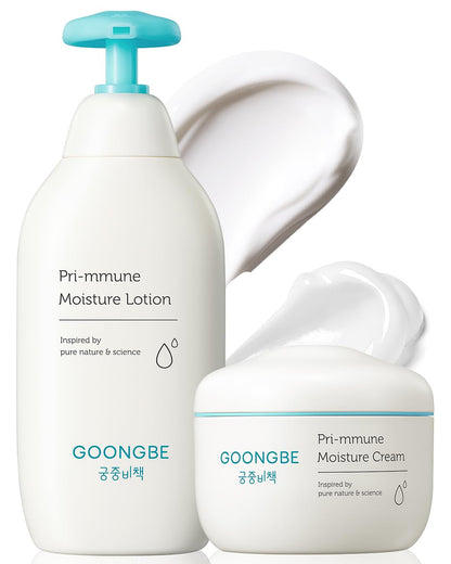 GOONGBE Pri-mmune Moisture Lotion, Cream, Gift Set