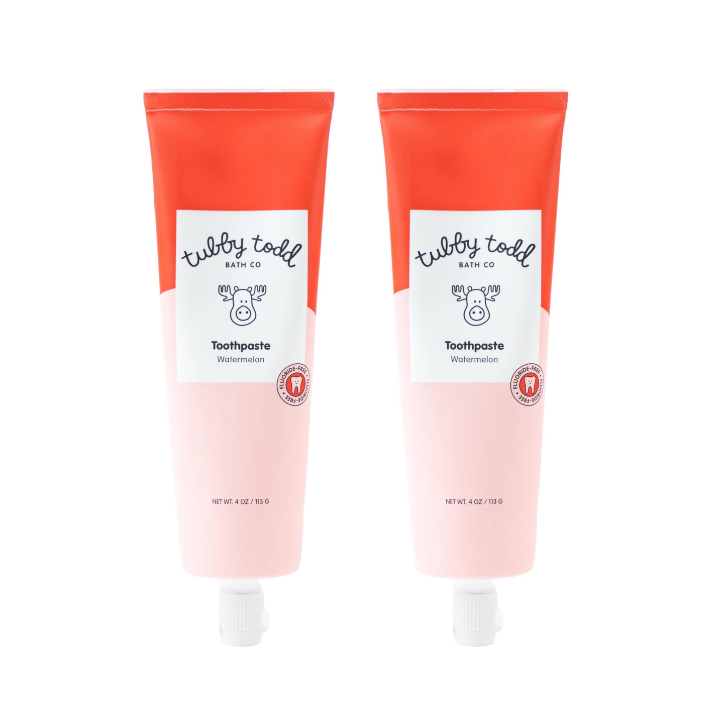 Kids Fluoride-Free Toothpaste Watermelon 2-Pack