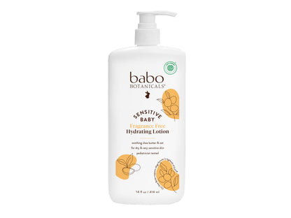 Sensitive Baby Lotion with Shea Jojoba Daily Hydration Care