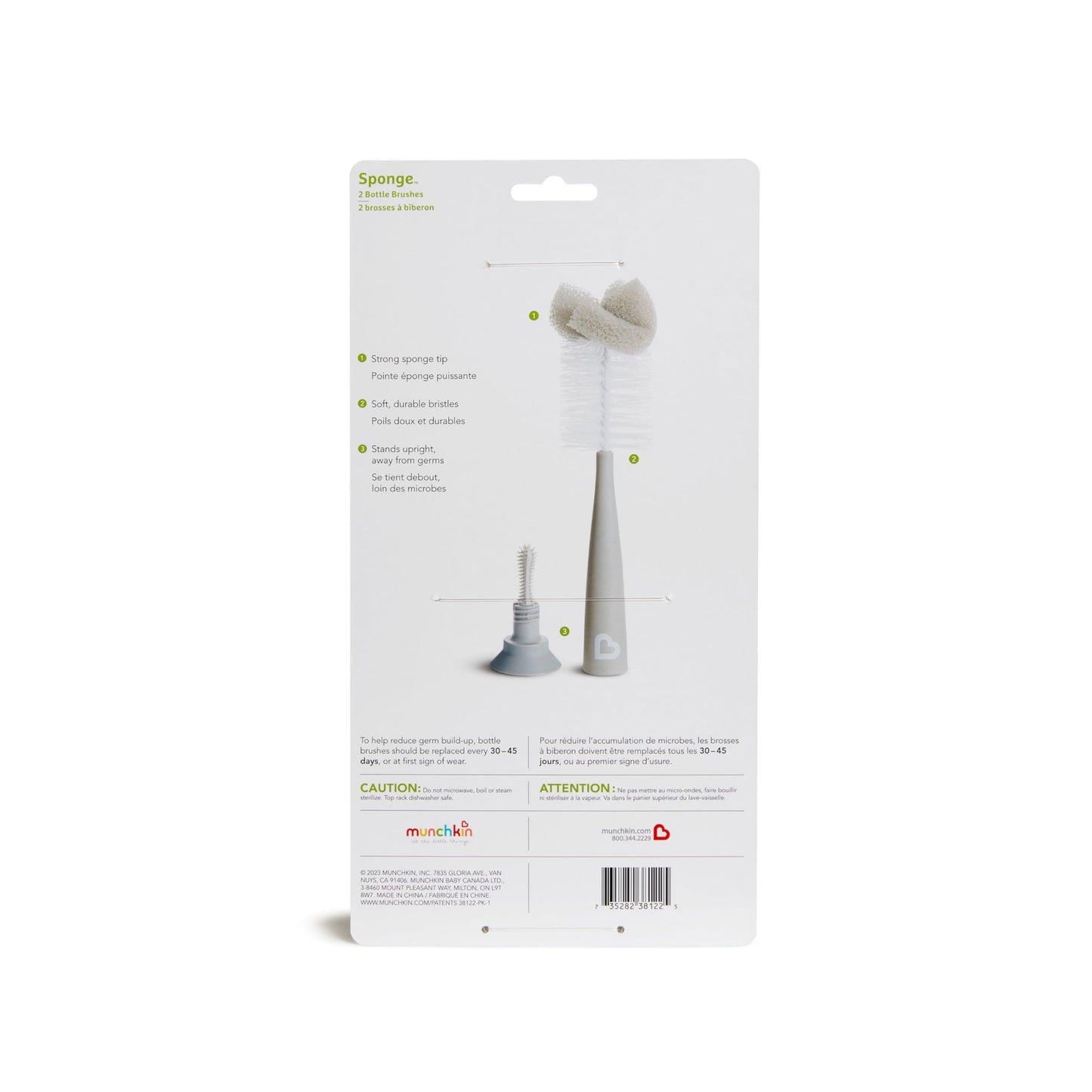 Munchkin Sponge Bottle Brush