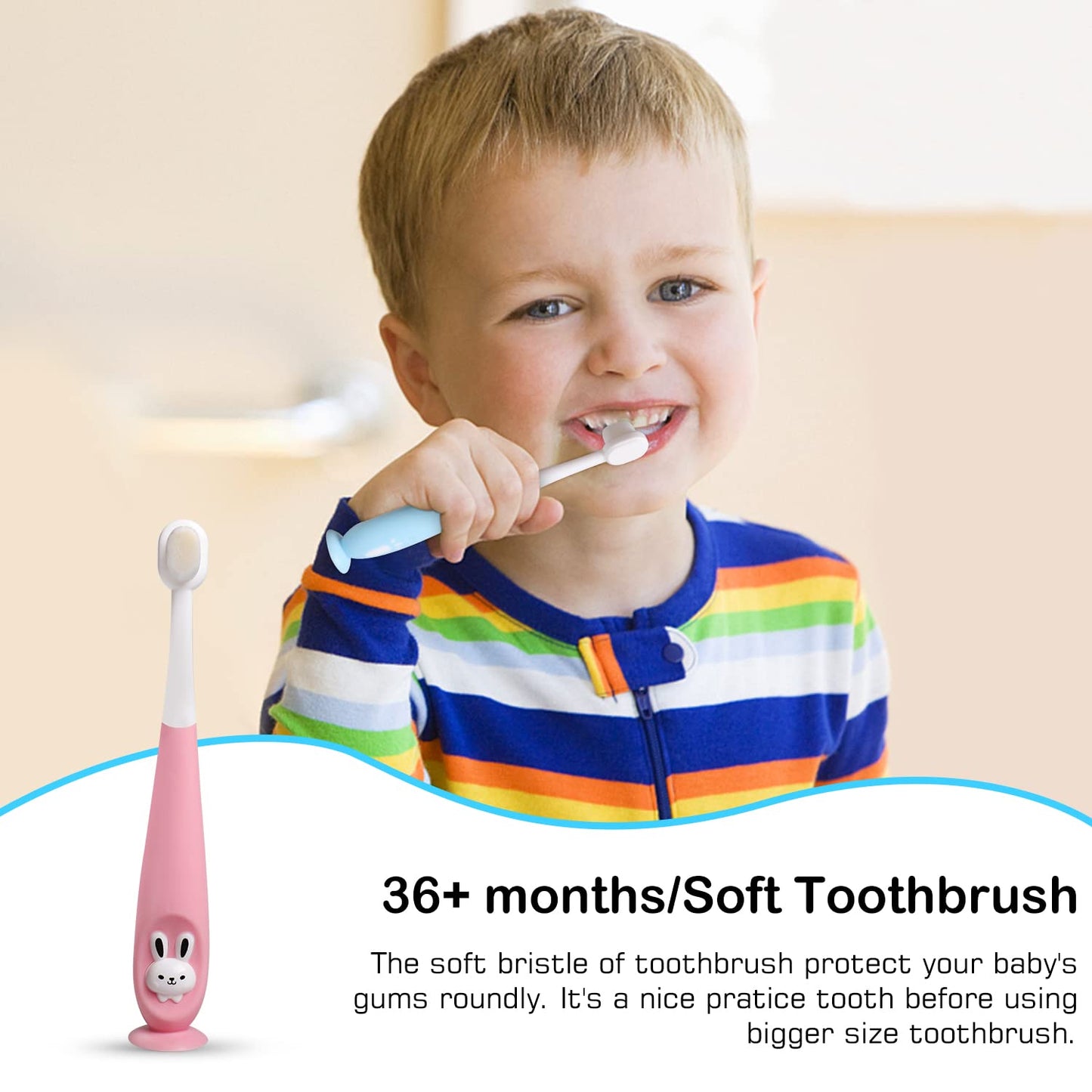 Frerdui Baby Training Toothbrush Set