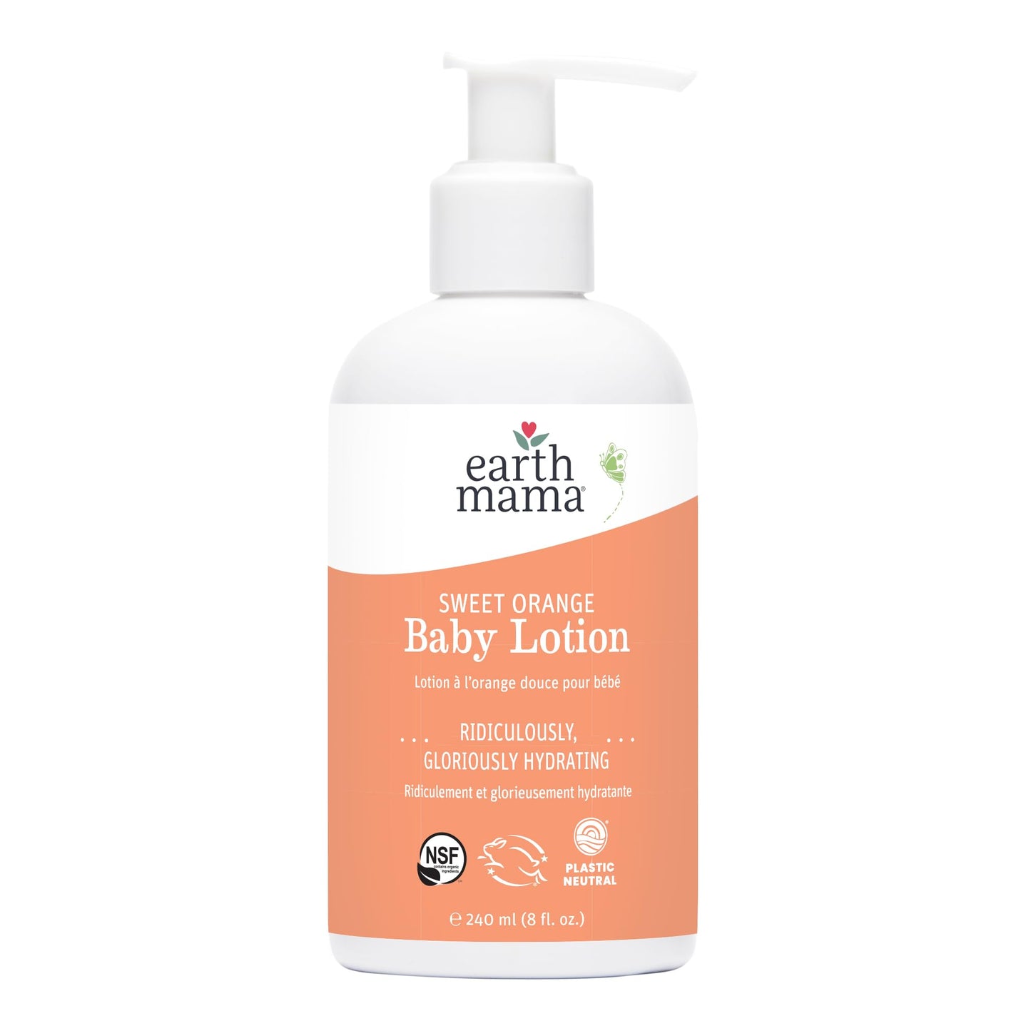 Calming Baby Lotion with Lavender for Sensitive Skin Care