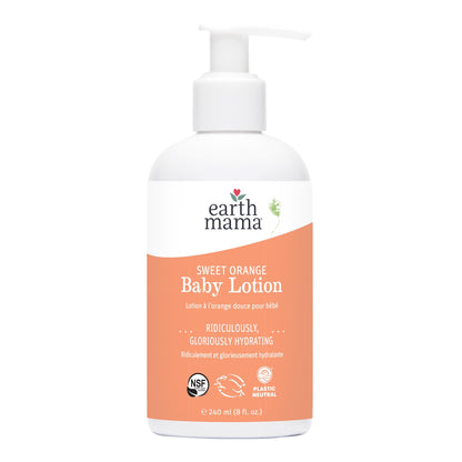 Calming Baby Lotion with Lavender for Sensitive Skin Care