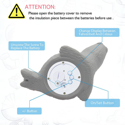 Doli Yearning Digital Baby Bath Thermometer Seal-0729