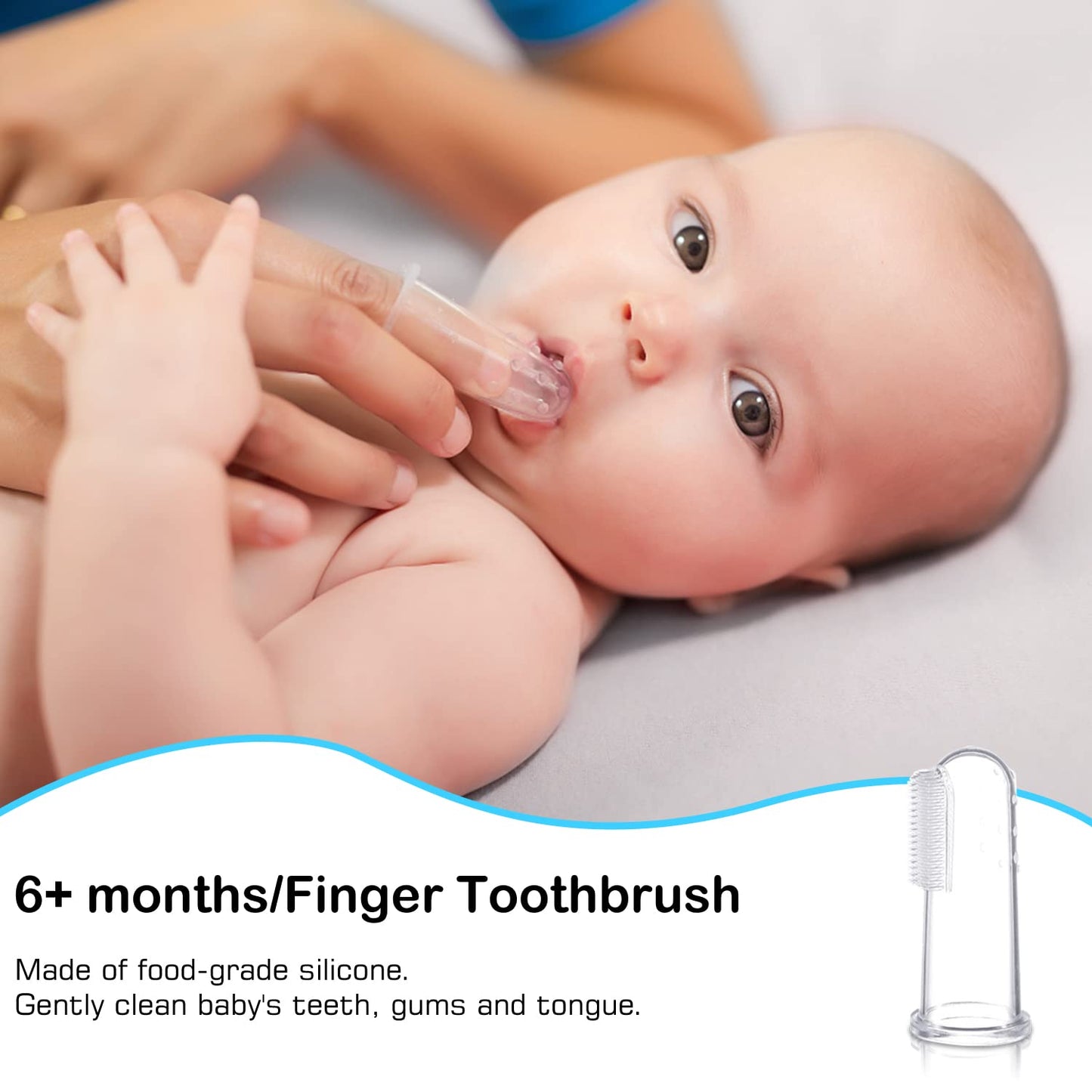 Frerdui Baby Training Toothbrush Set