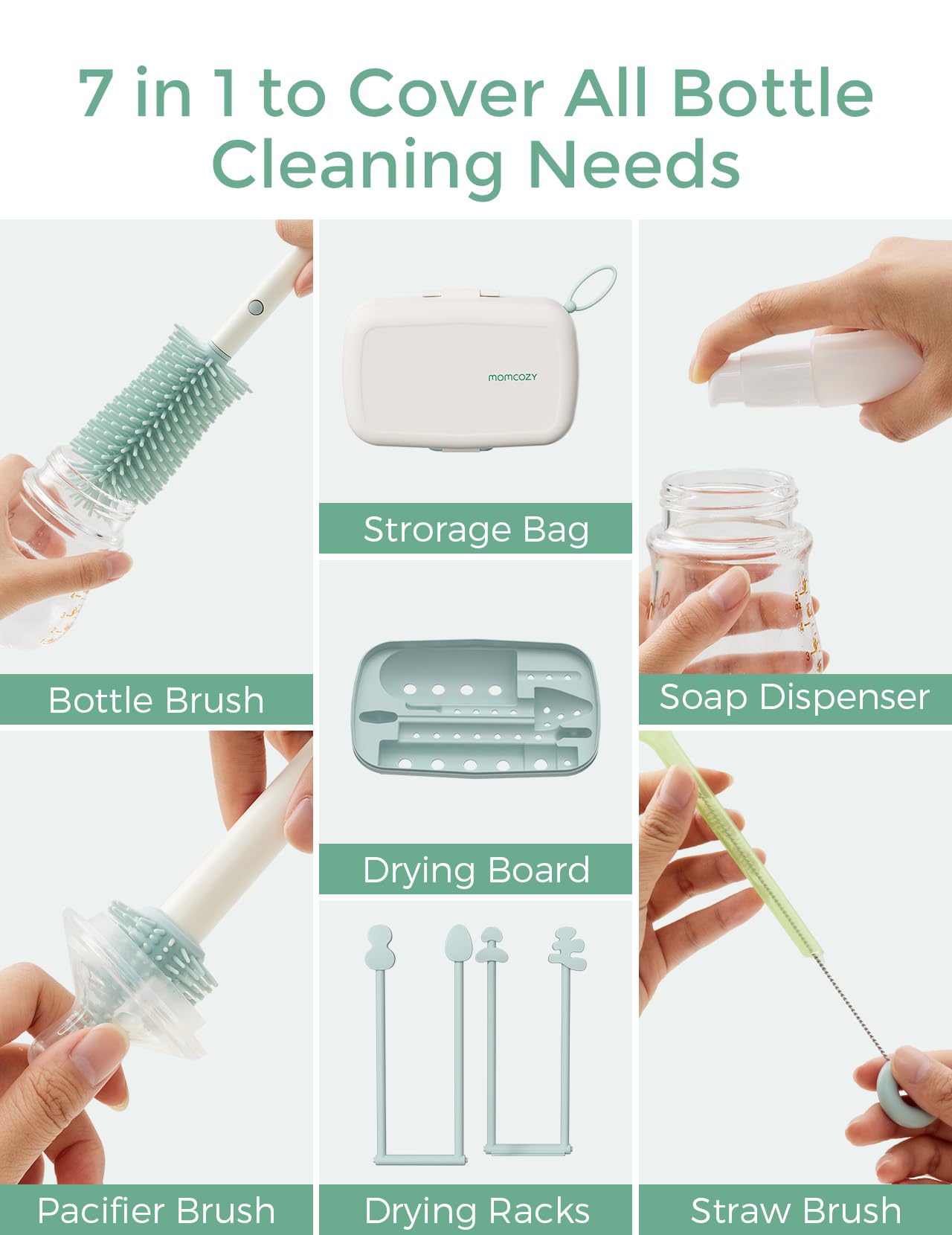 Momcozy Bottle Brush Set
