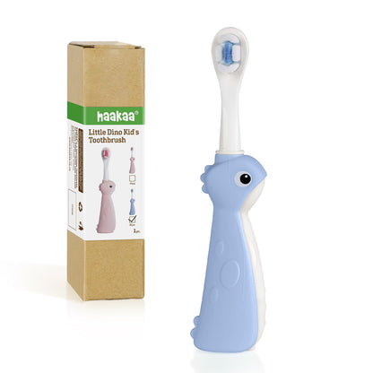haakaa Dinosaur Toothbrush – Soft Bristles Baby Toothbrush
