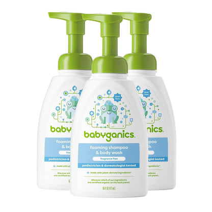 Foaming Baby Wash with Seed Oil Blend Gentle Clean Care