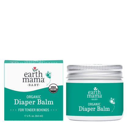 Organic Baby Diaper Balm for Sensitive Skin Gentle Care